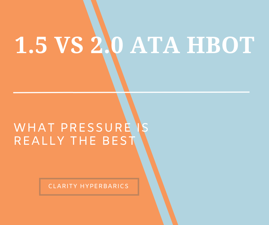 The Truth About HBOT Pressure: Why 1.5 ATA Might Be Just as Effective as 2.0 ATA