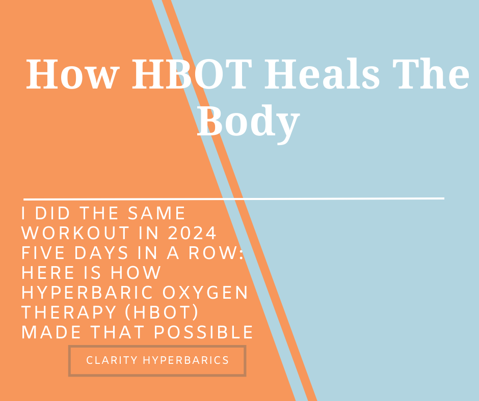 I Did The Same Workout in 2025 Five Days in a Row: Here is How Hyperbaric Oxygen Therapy (HBOT) Made That Possible