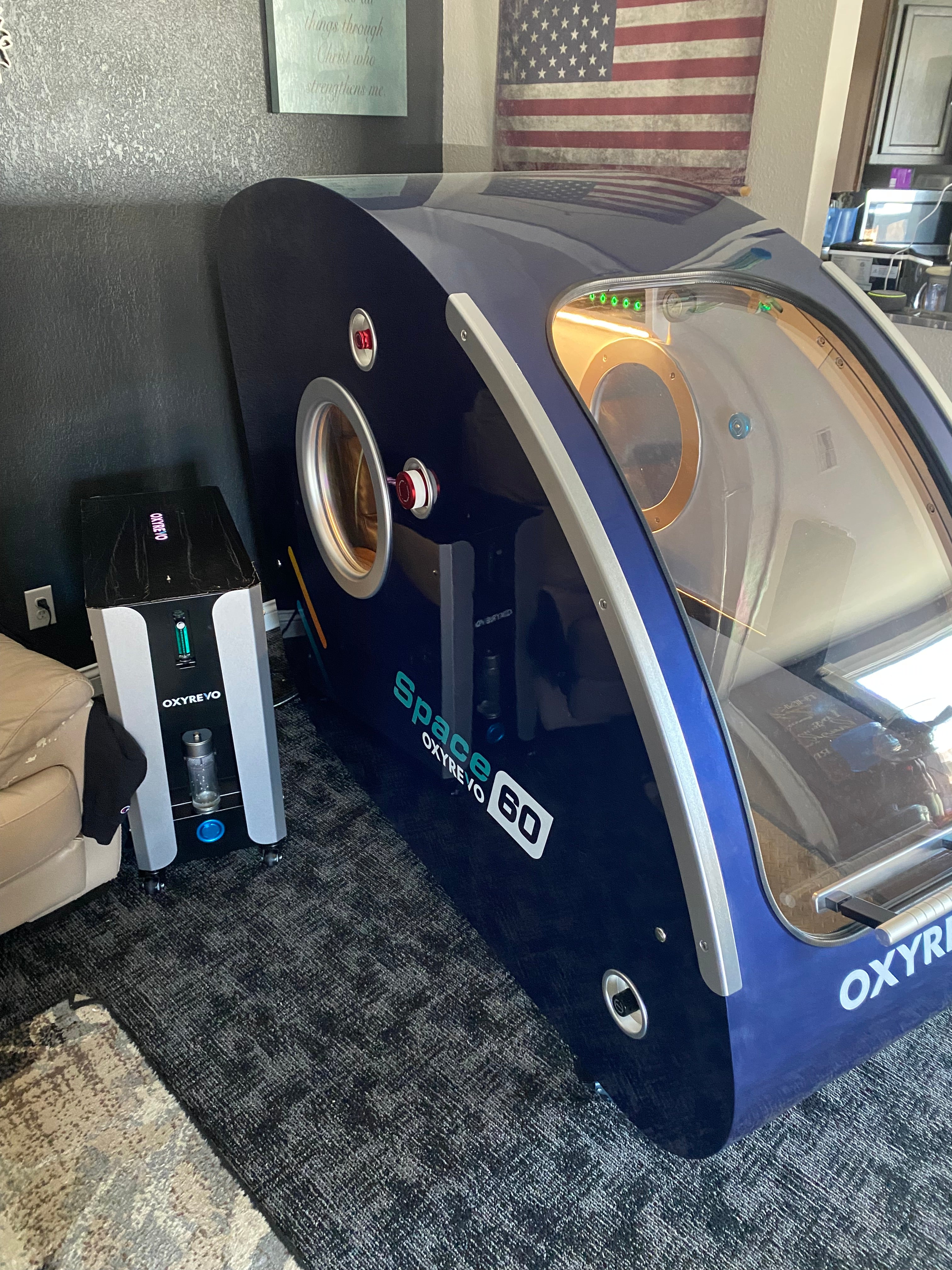 White Glove Delivery, Installation and On-Site Training for Hard HBOT Chambers