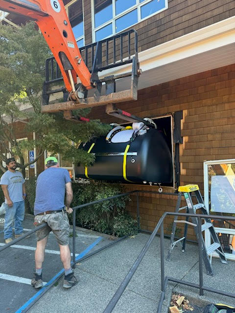 White Glove Delivery, Installation and On-Site Training for Hard HBOT Chambers